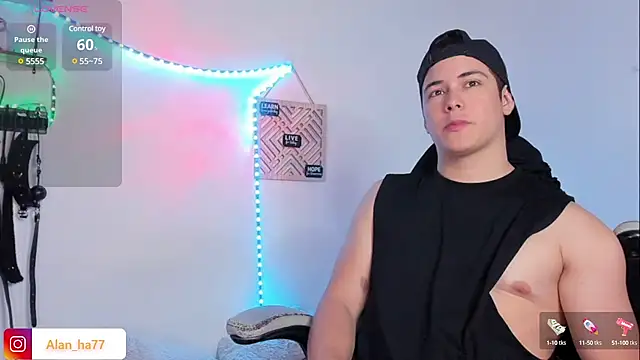 Alan hadid1 online show from February 16, 8:55 pm