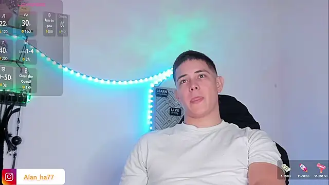 Alan hadid1 online show from February 23, 7:25 pm