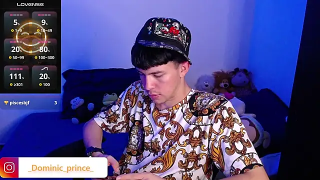 DominicPrince online show from September 24, 12:25 pm