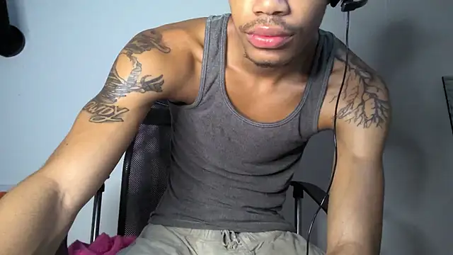 Skinnyblackman online show from July 4, 2:36 am