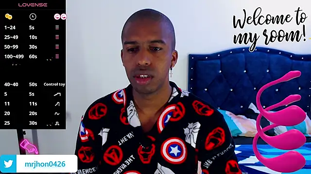 mrjhon26 online show from December 3, 1:10 pm