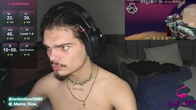 Snapshot of JordanShow chatting on February 21, 4:51 am JordanShow online show from February 21, 4:51 am