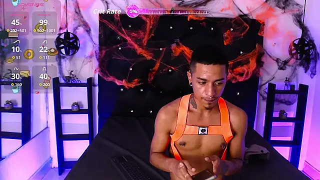 Snapshot of Mowgli_FFun chatting on October 22, 3:54 am Mowgli FFun online show from October 22, 3:54 am