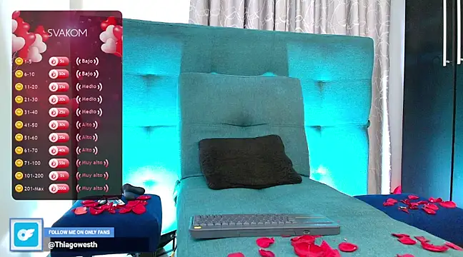 thiagowes online show from February 15, 5:09 am