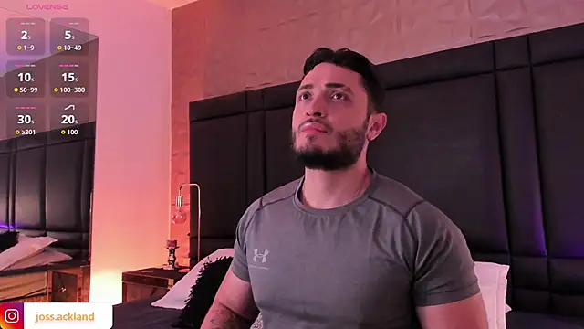 JossAckland online show from November 18, 8:01 pm