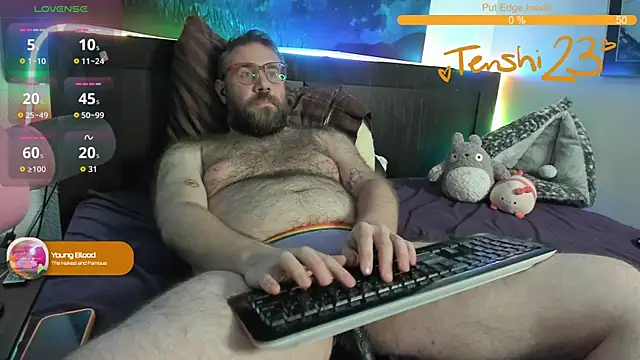 tenshi23strip online show from November 11, 11:32 pm