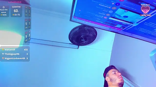 AdamParker  online show from March 7, 12:12 pm