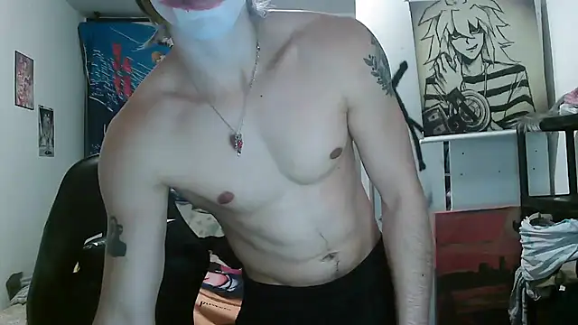 Snapshot of SHACOklown chatting on October 27, 3:20 am SHACOklown online show from October 27, 3:20 am