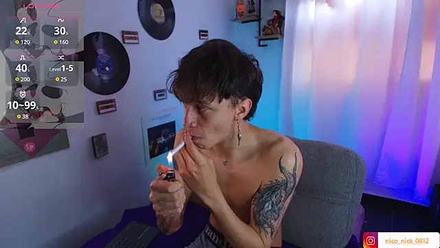 Nick Bangover  online show from October 1, 6:45 pm