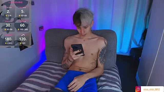 Nick Bangover  online show from December 17, 8:37 pm