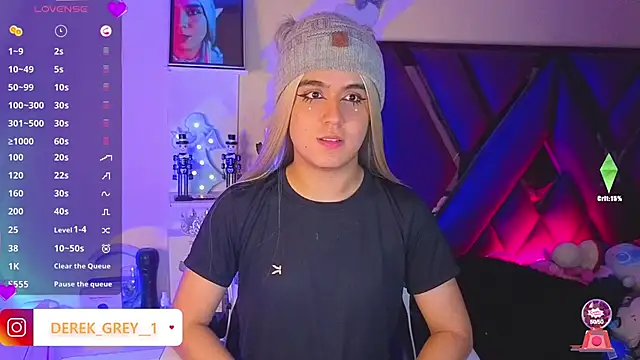 derek greyy  online show from November 11, 10:59 pm