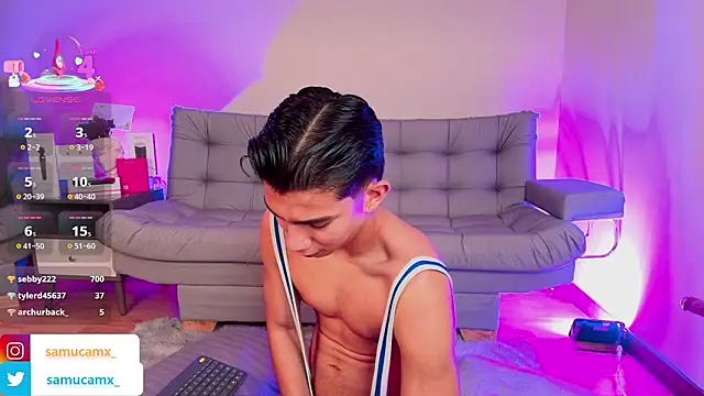 samucamx  online show from March 20, 7:12 am