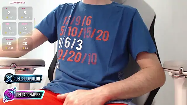 delgadopollon1991 online show from April 12, 10:11 pm