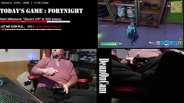 DeanonCam online show from January 11, 8:34 pm