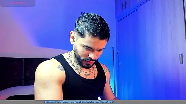 thiago ferrari  online show from March 13, 1:35 am