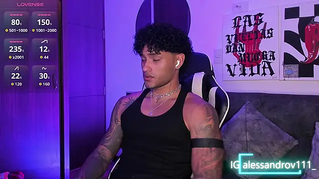 Alessandro Vanni online show from March 29, 1:50 am