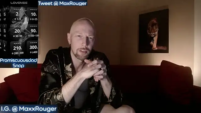 MaxRouger online show from December 10, 2:35 am