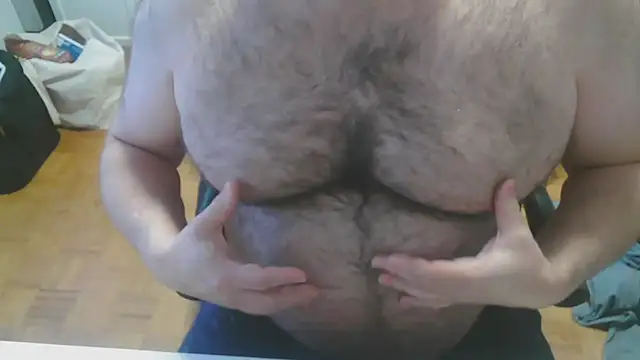 mikeyhotbear online show from January 13, 5:17 pm