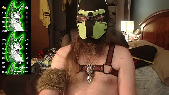 kinkywolf429 online show from July 6, 10:10 pm