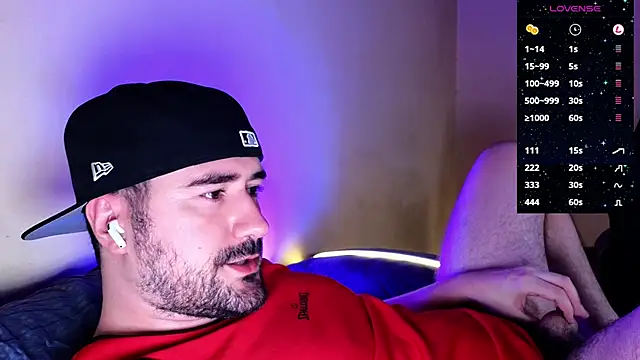 Snapshot of DominantTheo chatting on January 7, 3:37 am DominantTheo online show from January 7, 3:37 am