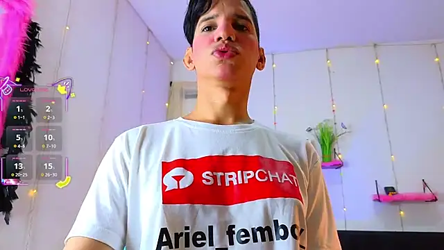 Snapshot of Ariel_Femboy_ chatting on September 19, 4:46 am Ariel Femboy  online show from September 19, 4:46 am