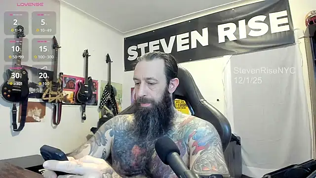 StevenRiseNYC online show from December 1, 1:03 pm