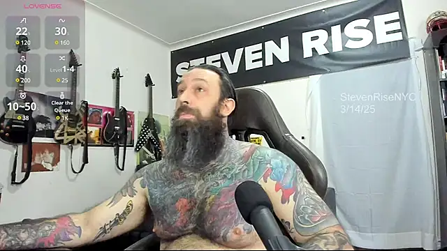 StevenRiseNYC online show from March 14, 2:08 pm