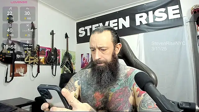 StevenRiseNYC online show from March 12, 2:20 am